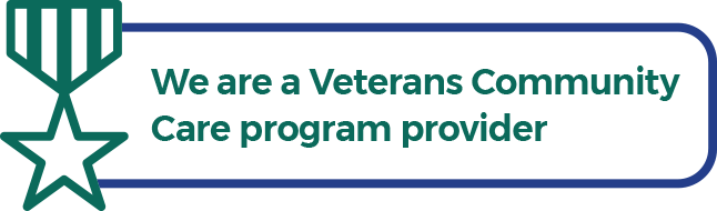 We are a Veterans Community Care program provider